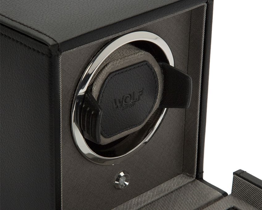 Cub Single Watch Winder with Cover Black - Image 4