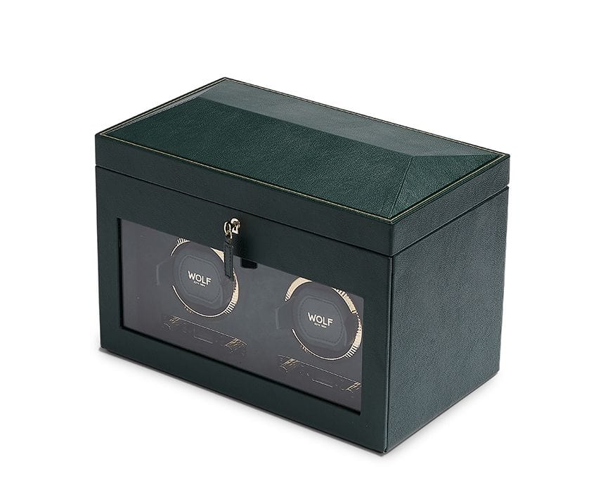 British Racing Double Watch Winder with Storage - Image 3